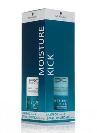 Набор Интенсивное увлажнение для сухих волос BC Moisture Kikc (Спрей-кондиционер+Шампунь), 250/200 мл