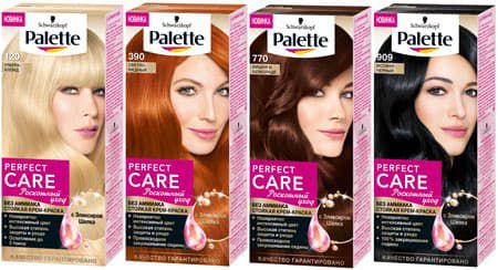 Краска для волос Palette Perfect Care, 110 мл (2 оттенка)