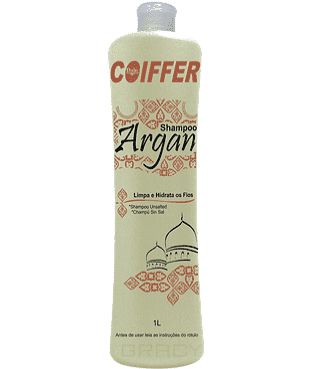 Шампунь для волос Argan Limpa e Hidrata Шаг 1, 1 л