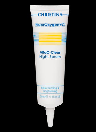 Ночная осветляющая сыворотка FluorOxygen+C VitaC-Clear Night Serum, 30 мл