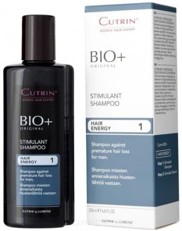 Стимулирующий шампунь для мужчин Hair Energy Stimulant Shampoo, 200 мл