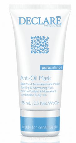 Маска антисептическая Pure Balance Anti-Oil Mask