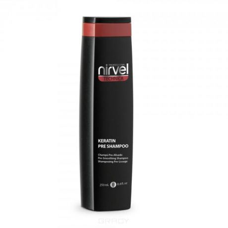 Nirvel, Shampoo Pre №1 Кератиновый шампунь перед выпрямлением волос, 250 мл