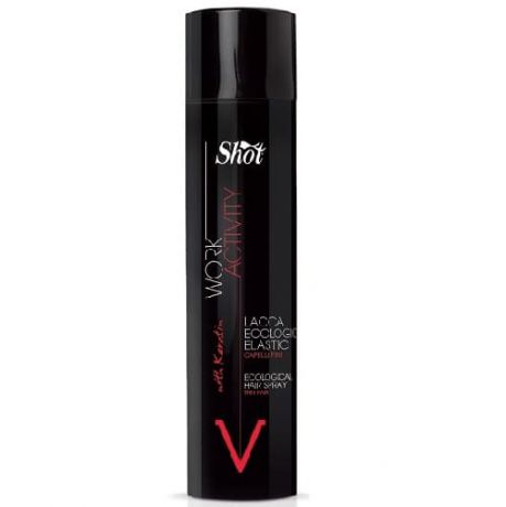 Shot, Экологический лак для поврежденных волос Ecological Hairspray Thin Hair, 400 мл