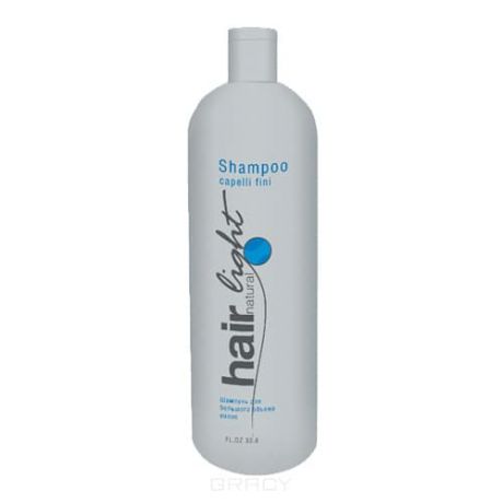 HC HL Шампунь для большего объема волос Hair Natural Light Shampoo Capelli Fini, 1000 мл