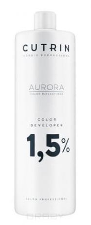 Cutrin, Окислитель Aurora Color Developer (Новый дизайн SCC-Reflection) (1,5, 3, 4,5, 6, 9, 12%) Окислитель Aurora Color Developer 1,5%