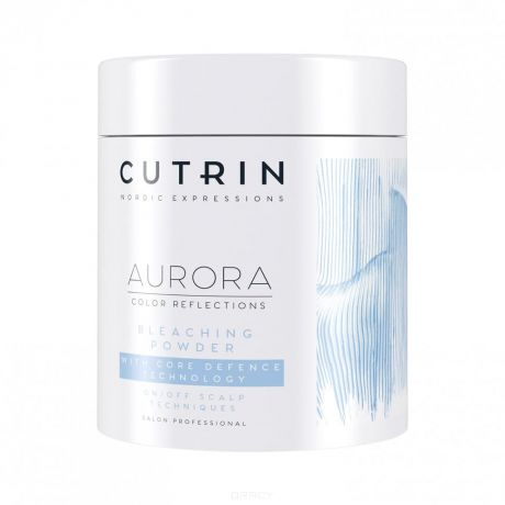 Cutrin, Осветляющий порошок с защитой структуры Aurora Bleaching Powder Core Defence, 500 гр (Новый дизайн Reflection Bleach)