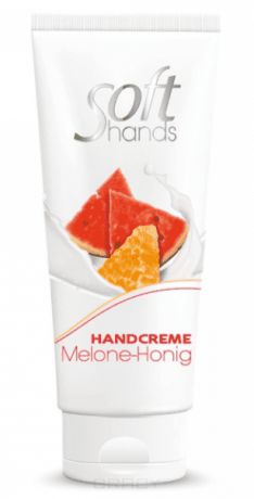 Крем для рук, арбуз и мед Soft hands cream, 100 мл