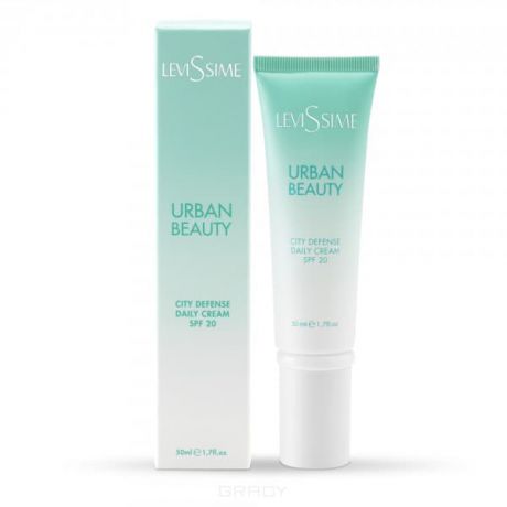 Защитный дневной крем с SPF 20 Urban Beauty City Defense Daily Cream SPF 20, 50 мл