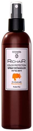 Спрей-кондиционер Защита цвета с маслом макадамии RicHair Color Protection, 250 мл