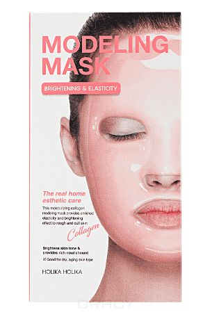 Holika Holika, Альгинатная маска для лица "Моделинг", коллагеновая Modeling Mask Collagen, 200 г (8 применений)