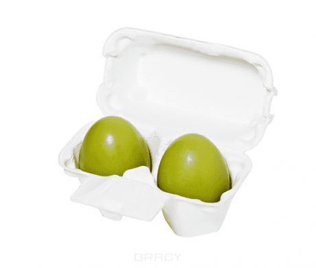 Мыло маска с зеленым чаем Green Tea Egg Soap, 50 г*2