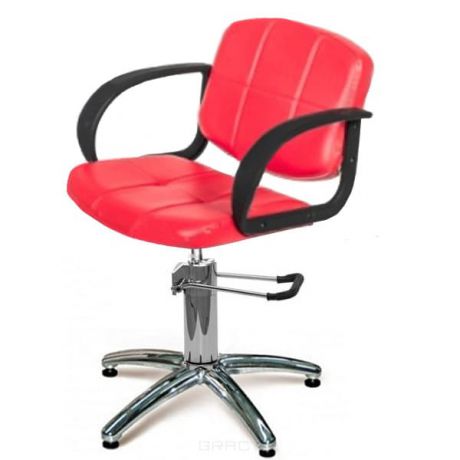 Кресло парикмахерское Стандарт гидравлика, пятилучье - хром (33 цвета)