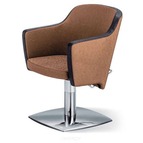 Кресло для клиента Martina, гидравлика, пятитилучье - хром (цвет бока D046S/подушка D036S)
