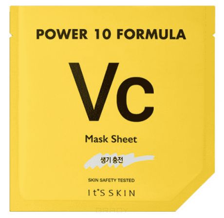 Тканевая маска "Пауэр 10 Формула", тонизирующая Power 10 Formula Mask Sheet VC, 25 мл