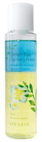 Средство для снятия макияжа с глаз и губ "Грин Ти" Green Tea Calming LIp&Eye Cleansing Remover, 125 мл