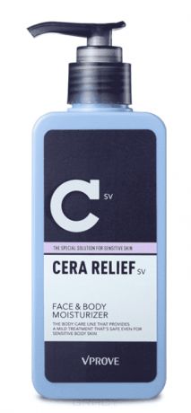 Лосьон для тела "Кера Релиф", интенсивно увлажняющий Cera Relief SV Face & Body Moisturizer, 200 мл