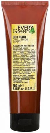 Маска для сухих Everygreen Dry Hair Mashera Nutriente