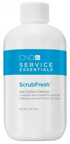 CND (Creative Nail Design), Лосьон очищающий для ногтей Scrub Fresh 222 мл, 222 мл, Rebranding