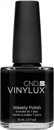CND (Creative Nail Design), Винилюкс Профессиональный недельный лак "VINYLUX™ Weekly Polish" (54 оттенка) 15 мл # 105 (Black Pool)