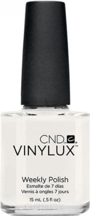 CND (Creative Nail Design), Винилюкс Профессиональный недельный лак "VINYLUX™ Weekly Polish" (54 оттенка) 15 мл # 108 (Cream Puff)