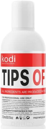 Kodi, Жидкость для снятия гель-лакал/акрила TIPS OFF, 250 мл