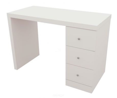Мебель салона, Маникюрный стол белый глянец (17 цветов)