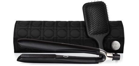 GHD, Набор: стайлер для укладки волос platinum+ & термостойкая сумка & плоская щетка & зажимы