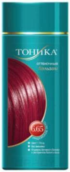 Тоника, Оттеночный бальзам 6.65 Индейское лето (красно-фиолетовый), 150 мл