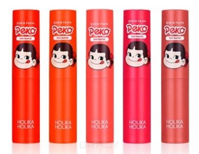 Holika Holika, Увлажняющий тинт "Пеко Чан Ватер Дроп" Peko Jjang Water Drop Tint, 2,5 г (3 тона), 2,5 г, 01, вишня