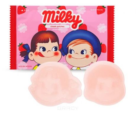 Holika Holika, Мини-патчи для щек Peko Jjang Cheek Patches Strawberry, 7 г