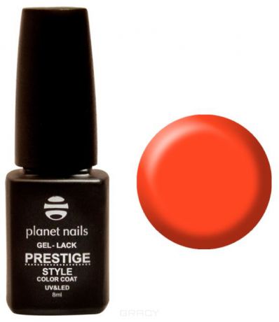 Planet Nails, Гель-лак "PRESTIGE STYLE" (20 оттенков), 8 мл 417