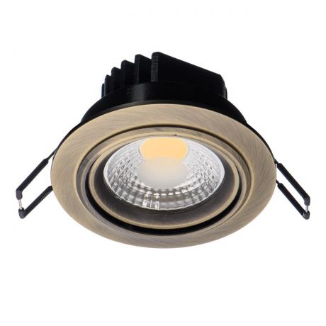 Встраиваемый светодиодный светильник De Markt Круз 637015601