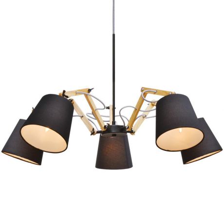 Люстра Arte Lamp Pinoccio A5700LM-5BK подвесная