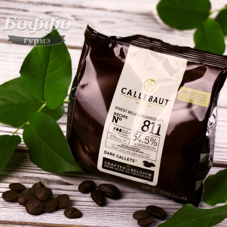 Тёмный шоколад для фонтанов Callebaut Select 54,5% (400 г, в каллетах)
