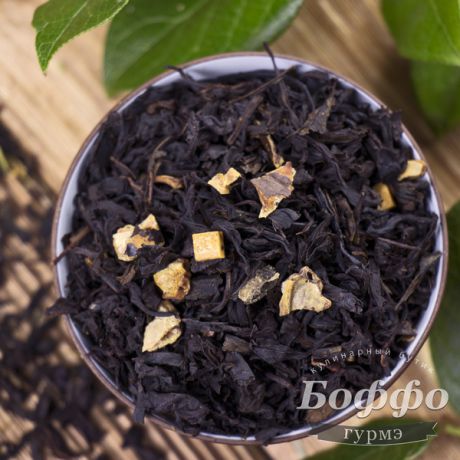 Ароматизированный чёрный чай "Крем-карамель". Новинка (50 г)