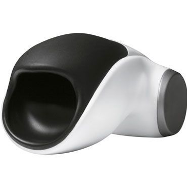 Fun Factory Cobra Libre, черно-белый Инновационный мастурбатор с вибрацией + зарядка