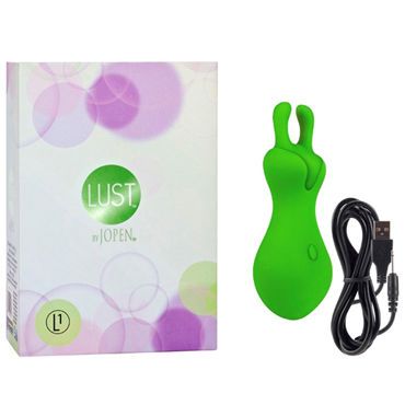 Jopen Lust L1, зеленый Эргономичный стильный вибромассажер