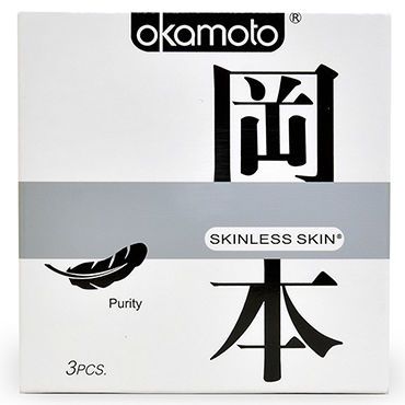 Okamoto Skinless Skin Purity Классические презервативы для максимально естественных ощущений
