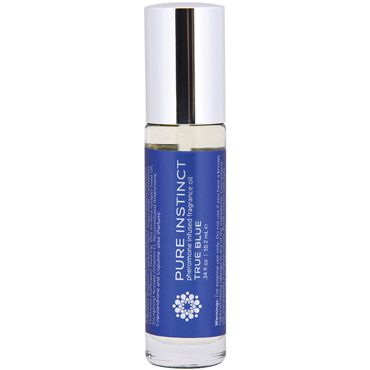 Pure Instinct Pheromone Fragrance Oil Roll-On True Blue, 10 мл Парфюмерное масло с феромонами для двоих