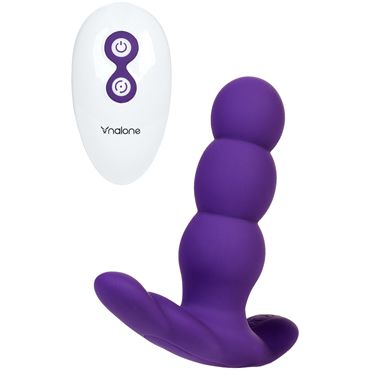 Nalone Pearl, фиолетовый Вибратор анальный с беспроводным управлением