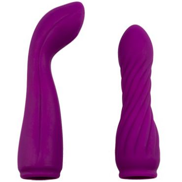 Adrien Lastic 2X Vaginal set, сиреневый Комплект вагинальных насадок для Adrien Lastic 2X