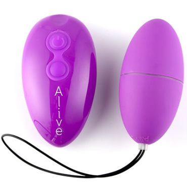 Alive Magic Egg 2.0, фиолетовое Вагинальное яйцо с пультом управления