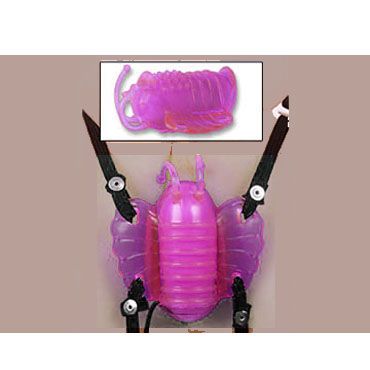 Gopaldas Butterfly Massager розовый Клиторальный стимулятор с вибрацией