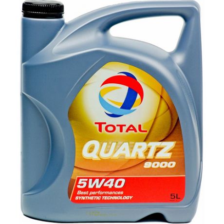Моторное масло TOTAL QUARTZ 9000 5W-40 5 литров