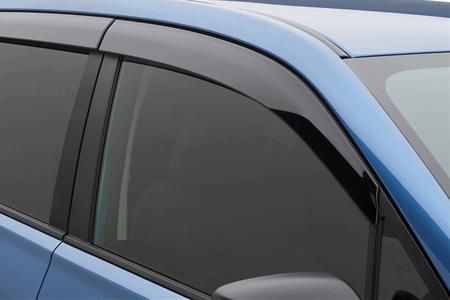 Дефлекторы боковых окон без хрома, оригинальные для Subaru Forester 2018 - 2019