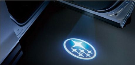 Подсветка зоны высадки (логотип Subaru) для Subaru Forester 2018 - 2019