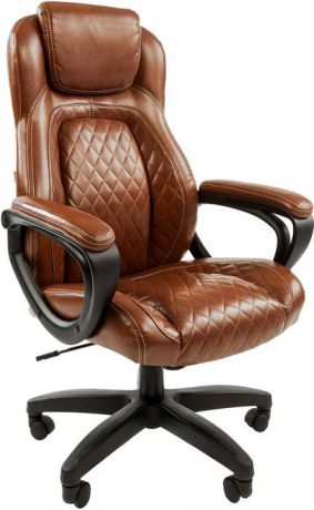 Офисное кресло Divan.ru Chairman 432 экопремиум коричневый