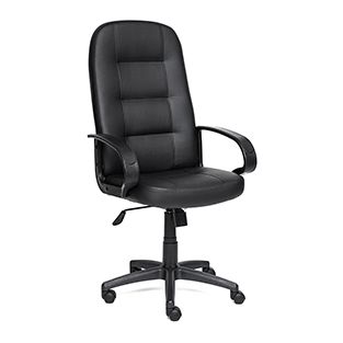 Кресло офисное TetChair Devon Доступные цвета обивки: Искусств. чёрная кожа