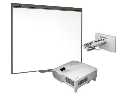 Интерактивная доска Board SB480 с мультимедийным проектором NEC UM301X и креплением NEC NP04WK